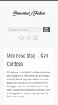 Mobile Screenshot of democraciafashion.com.br